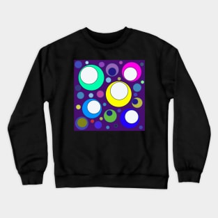 mid century pop art pattern Crewneck Sweatshirt